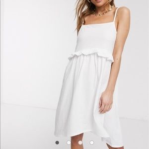White Casual Cami Dress